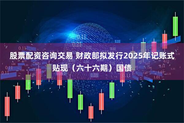 股票配资咨询交易 财政部拟发行2025年记账式贴现（六十六期）国债