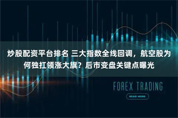炒股配资平台排名 三大指数全线回调，航空股为何独扛领涨大旗？后市变盘关键点曝光